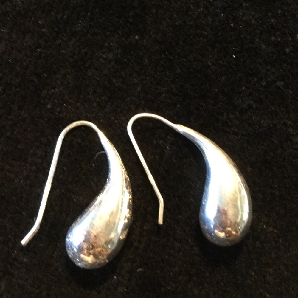 Silver earrings